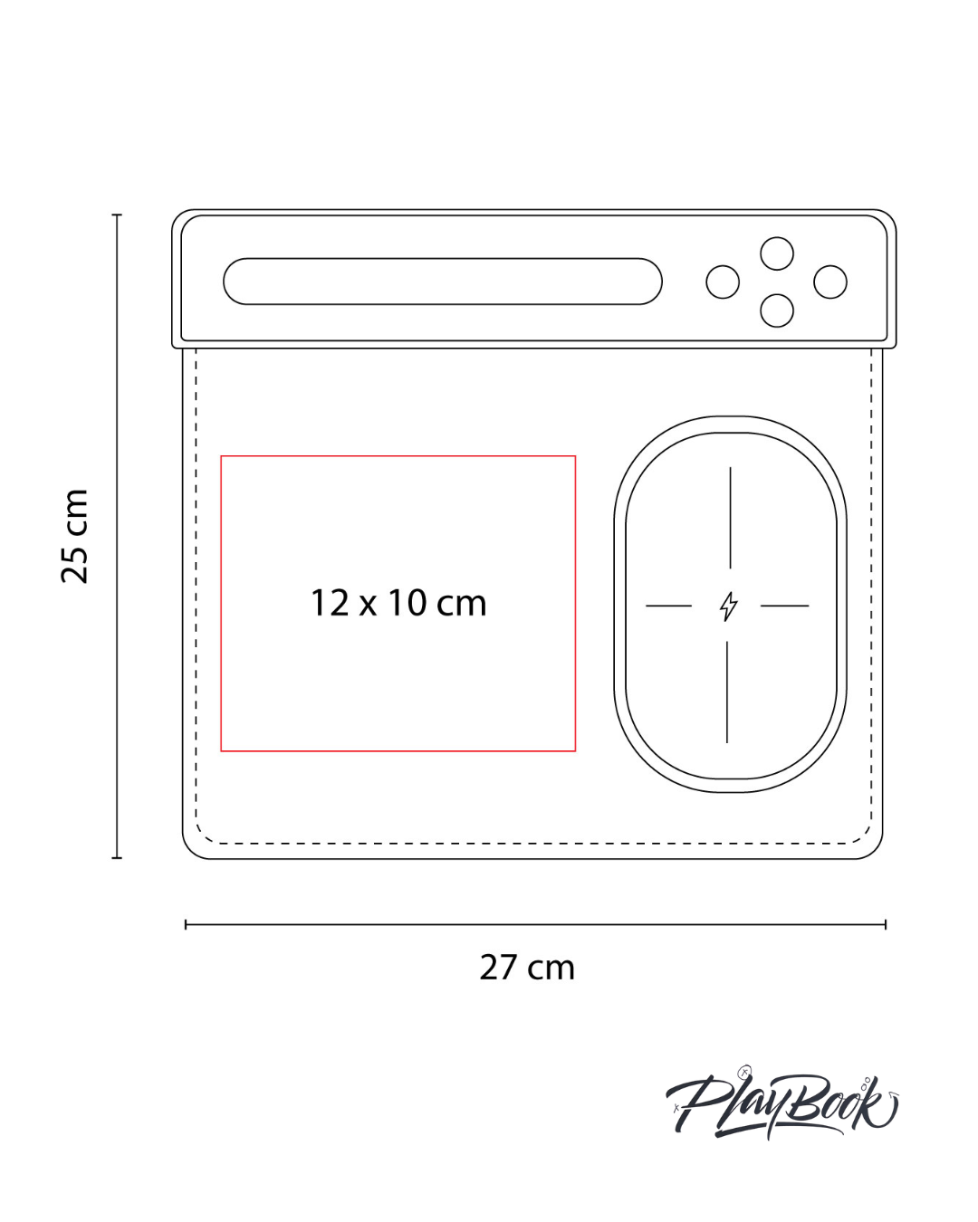 CARGADOR MOUSE PAD AGADIR