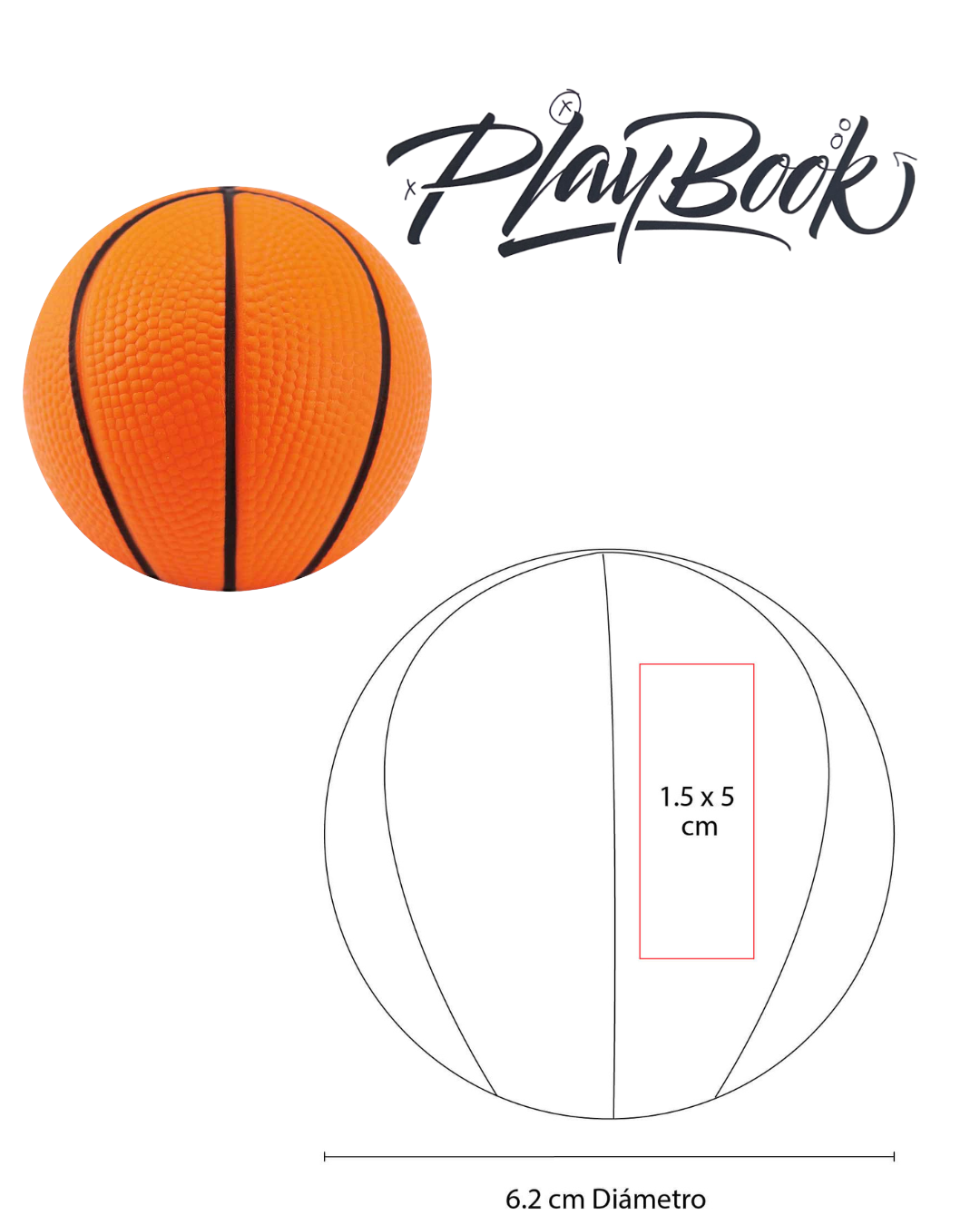 PELOTA ANTI-STRESS BASKETBALL