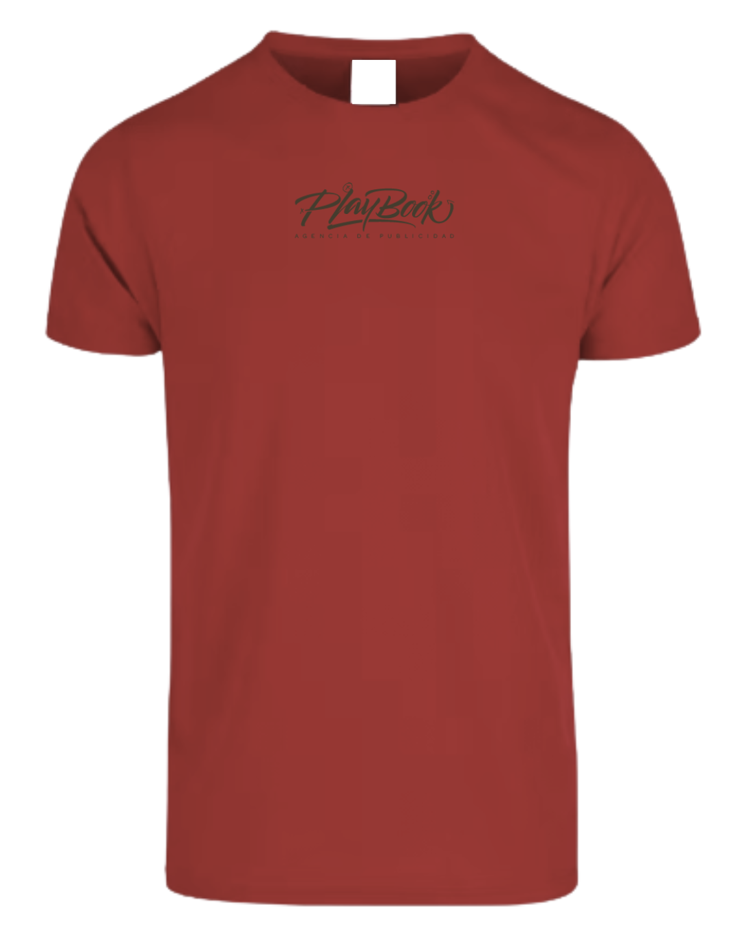 Playera de manga corta con cuello redondo