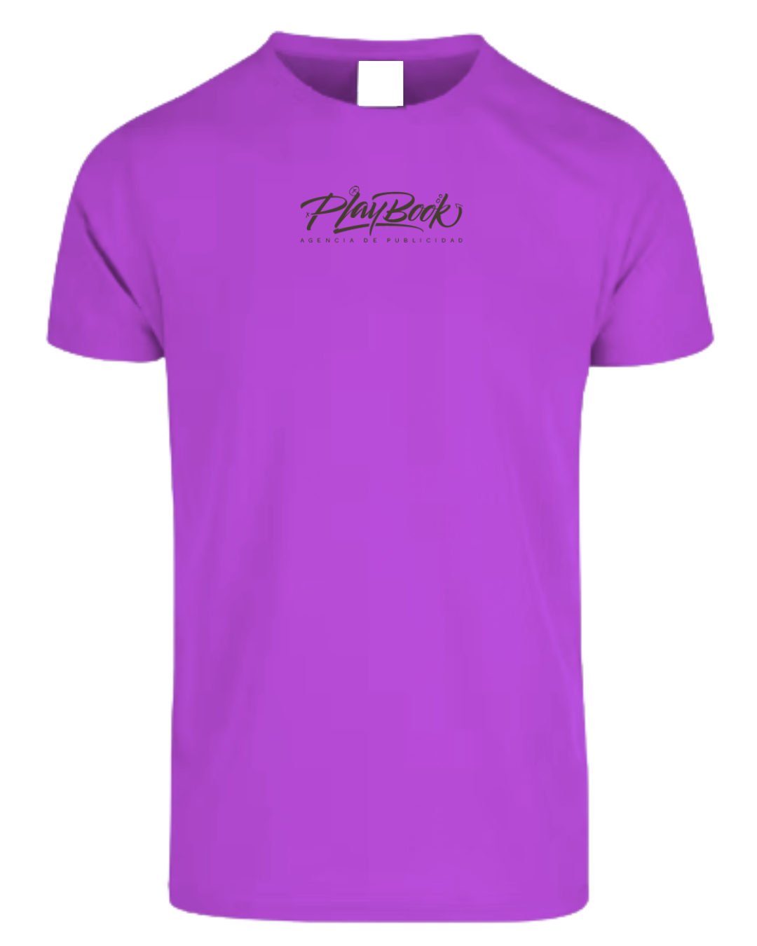 Playera de manga corta con cuello redondo